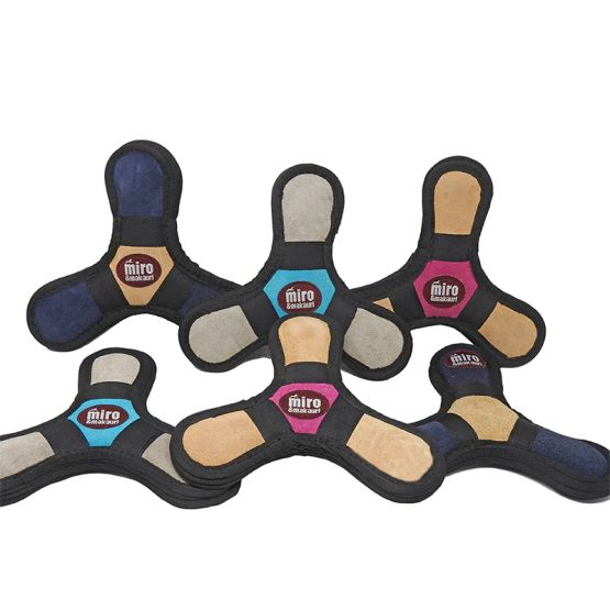 Miro &amp; Makauri Tuff Chew Chucker Floating Dog Toy - Petrol/Grey