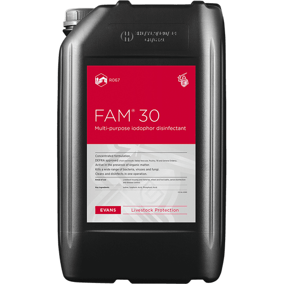 Fam 30 Multi-Purpose Iodophor Disinfectant