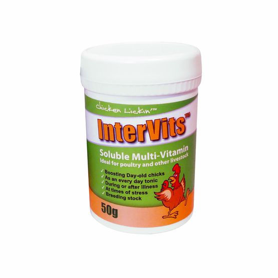 AGRIVITE CHICKEN LICKIN INTERVITS SOLUBLE MULTIVITS