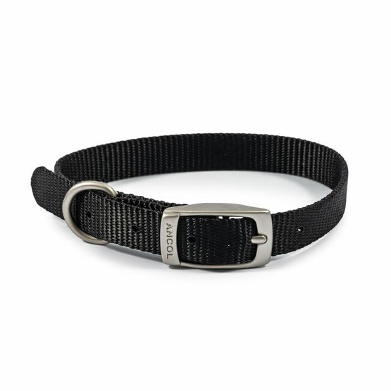 Ancol Viva Black Buckle Collar