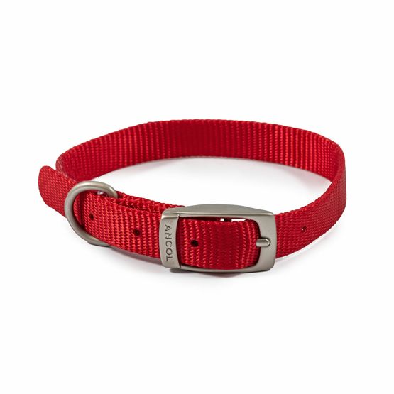 Ancol Viva Red Buckle Collar