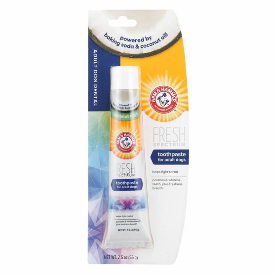 ARM &amp; HAMMER FRESH COCONUT MINT TOOTHPASTE FOR ADULT DOGS