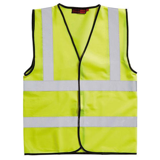Blackrock Adult Sleeveless Hi - Viz Waistcoat