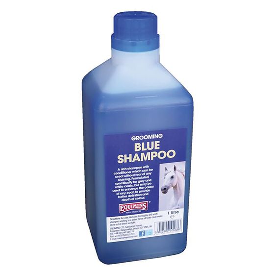 EQUIMINS BLUE SHAMPOO FOR GREYS