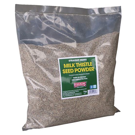 EQUIMINS STRAIGHT HERBS MILK THISTLE SEED POWDER