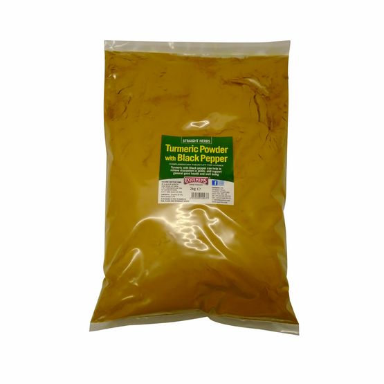 EQUIMINS STRAIGHT HERBS TURMERIC POWDER WITH BLACK PEPPER