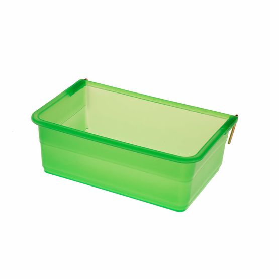 Eton Green Plastic Hook On Rectangle Cup