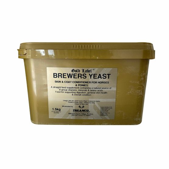 Gold Label Brewers Yeast for Horses