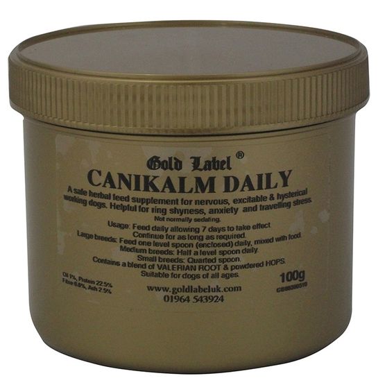 Gold Label CaniKalm Daily For Dogs