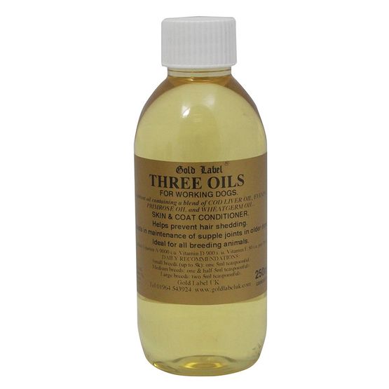 Gold Label Canine Three Oils For Working Dogs