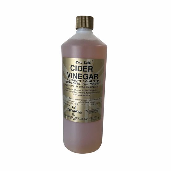 Gold Label Cider Vinegar for Horses