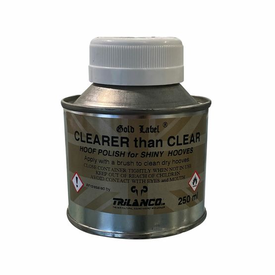 Gold Label Clearer than Clear Hoof Polish