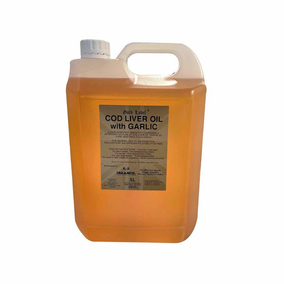 Gold Label Cod Liver Oil with Garlic