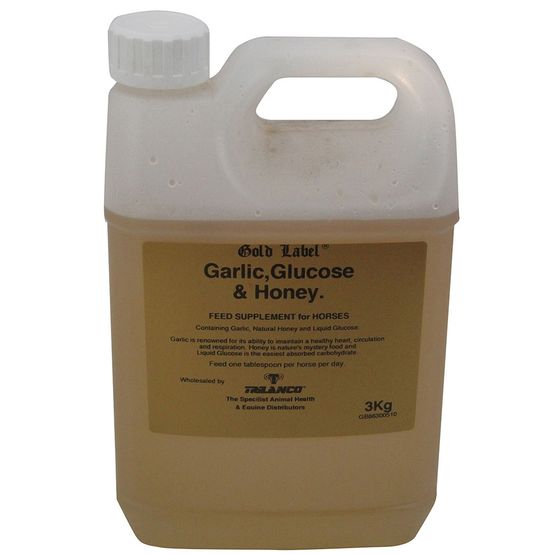 Gold Label Garlic, Glucose &amp; Honey