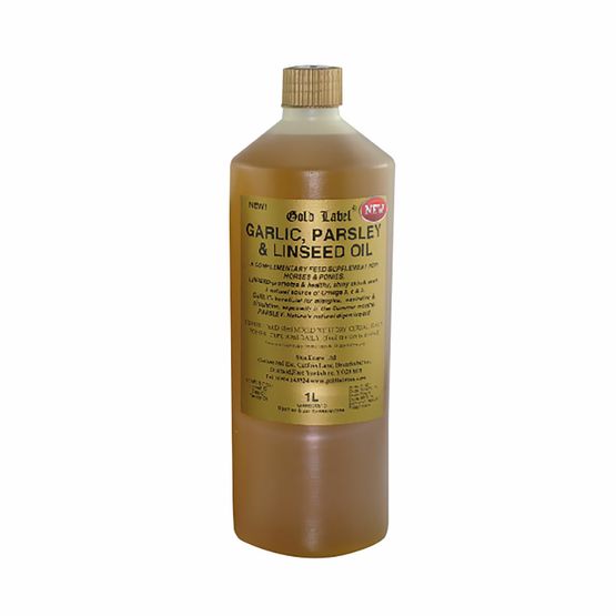 Gold Label Garlic Parsley &amp; Linseed Oil