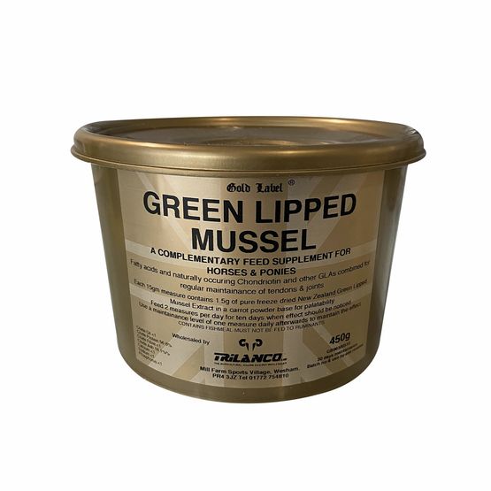 Gold Label Green Lipped Mussel for Horses &amp; Ponies