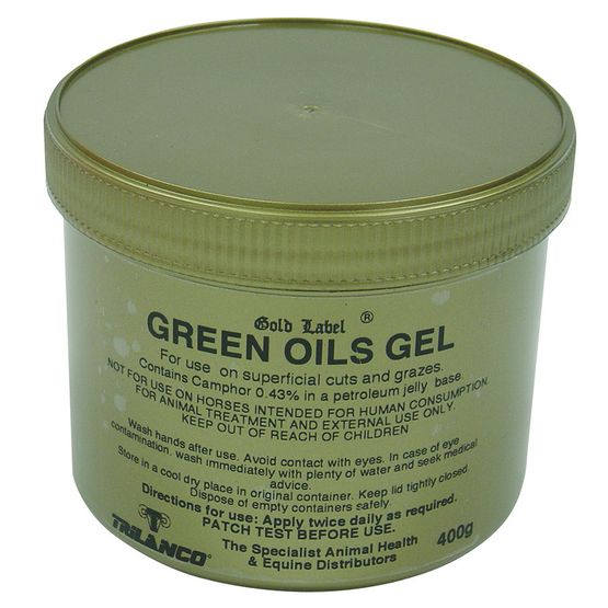 Gold Label Green Oils Gel for Horses