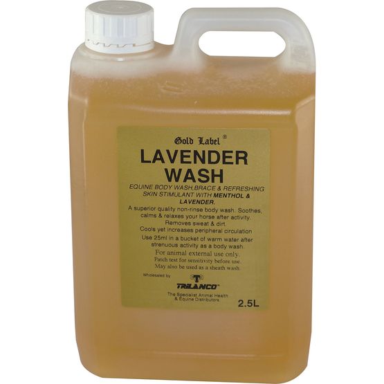 Gold Label Lavender Wash For Horses