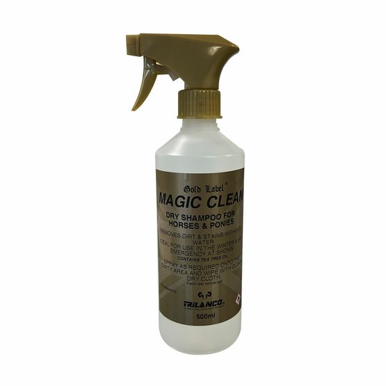 Gold Label Magic Clean Dry Shampoo For Horses