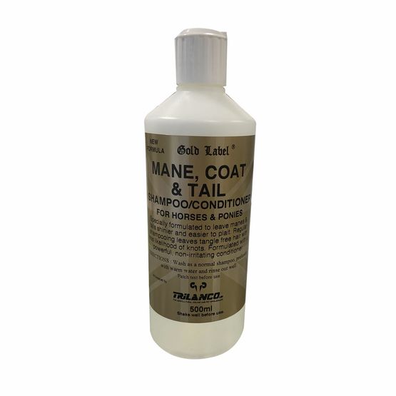 Gold Label Mane, Tail and Coat Shampoo and Conditioner