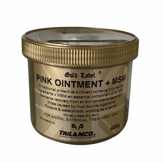 Gold Label Pink Ointment &amp; MSM