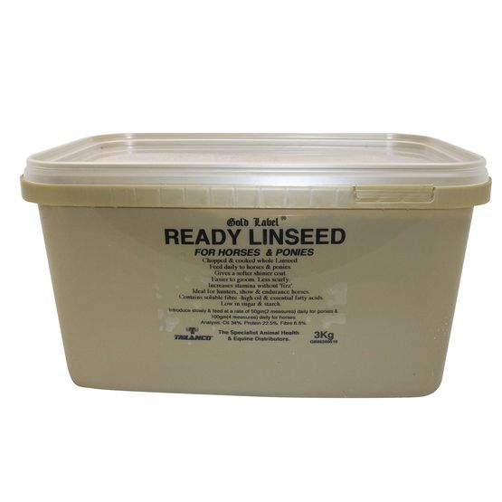Gold Label Ready Linseed For Horses &amp; Ponies