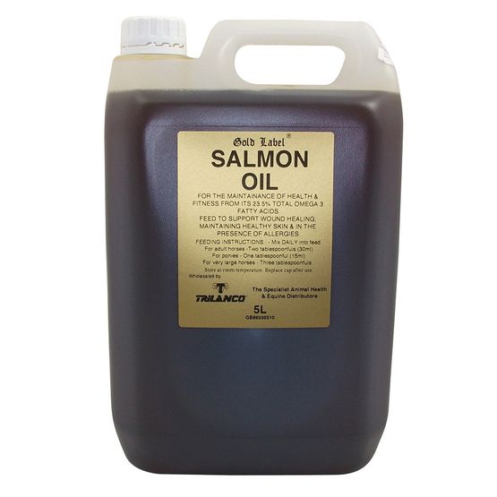 Gold Label Salmon Oil for Horses
