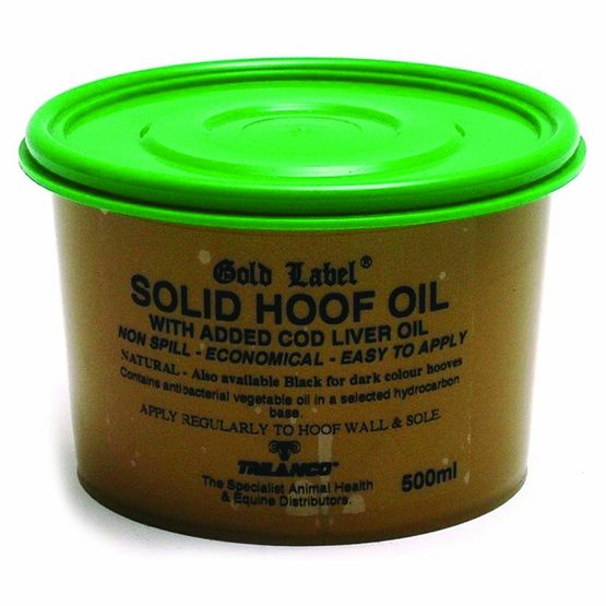 Gold Label Solid Natural Hoof Oil for Horses