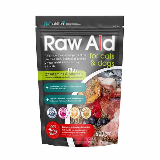 GWF RAW AID FOR CATS &amp; DOGS