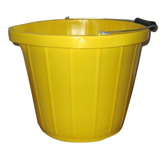 Trilanco Virtually Unbreakable Bucket - 3 Gallon (Yellow)
