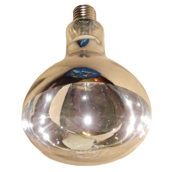 Intelec Hard Glass Clear Infra - Red Heat Bulb