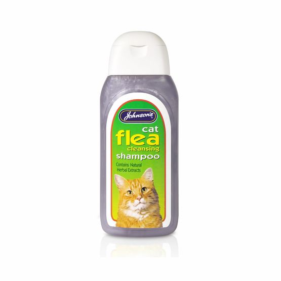 JOHNSON'S VETERINARY CAT FLEA CLEANSING SHAMPOO