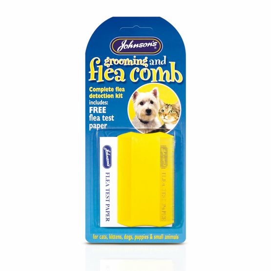 JOHNSON'S VETERINARY GROOMING &amp; FLEA COMB