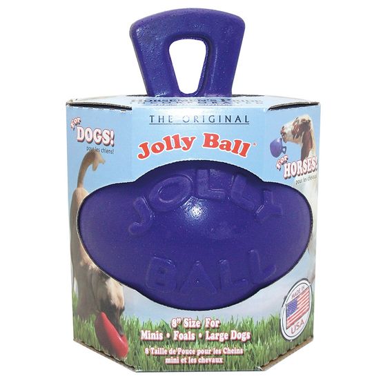 Jolly Pets Dual Tug &amp; Throw Dog Play Ball - Purple