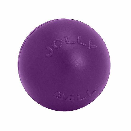 Jolly Pets Push-n-Play Virtually Indestructible Dog Ball - Purple