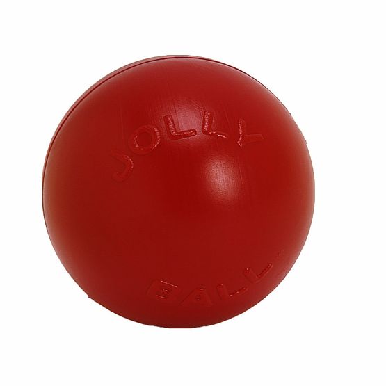 Jolly Pets Push-n-Play Virtually Indestructible Dog Ball - Red
