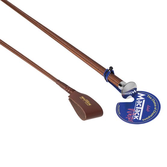 MacTack Horse Riding Whip With NO6 Keeper - 24"