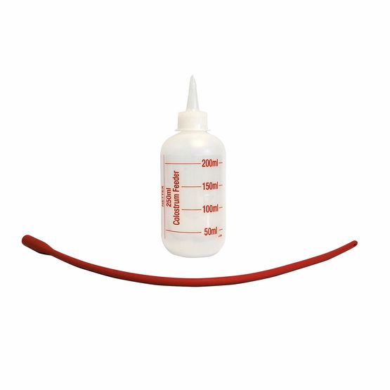 Nettex Colostrum Feeder C/W Bottle &amp; Orange Latex Tube