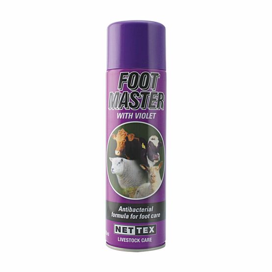 NETTEX FOOTMASTER SPRAY WITH VIOLET