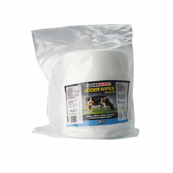 NETTEX MEDICATED CONDITIONING DAIRY UDDER WIPES