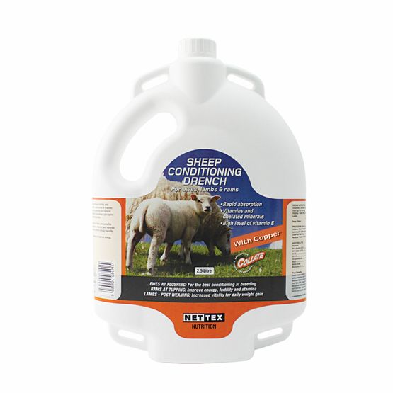 NETTEX SHEEP CONDITIONING DRENCH WITH COPPER BACKPACK