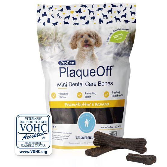 PLAQUEOFF MINI DENTAL CARE BONES