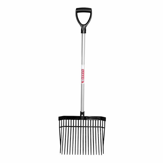 Red Gorilla PC D-Handle Bedding Fork - Short Handle