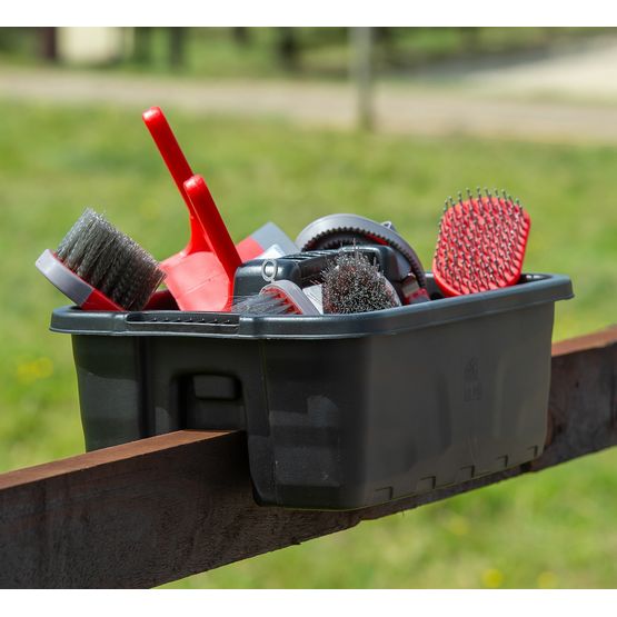Red Gorilla Black Tool Tote Tray With Handle