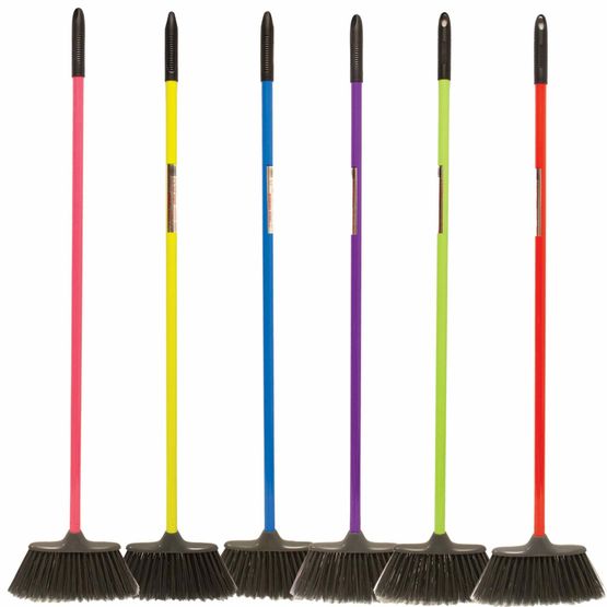 Red Gorilla Lightweight Poly Yard Broom With Handle