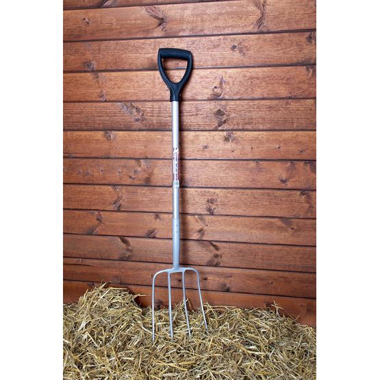 Red Gorilla Pro D-Handle Horse Manure Fork