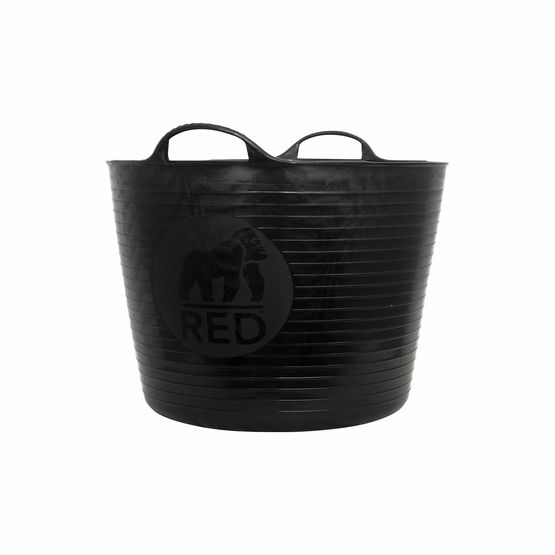 Red Gorilla Recycled Sturdy Tub With Handles - Black