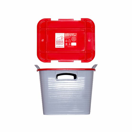 Red Gorilla Stack 'N' Store Flexible Storage Box - 25 Litres