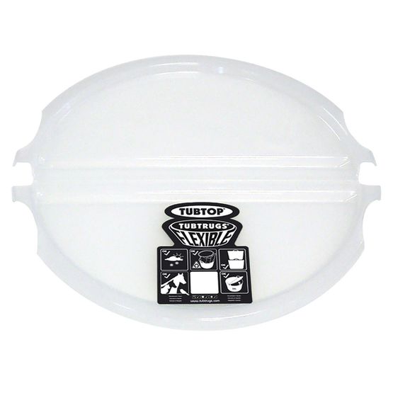 Red Gorilla Plastic Tub Top Lids - Translucent