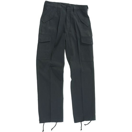 Blue Castle Black Combat Trousers